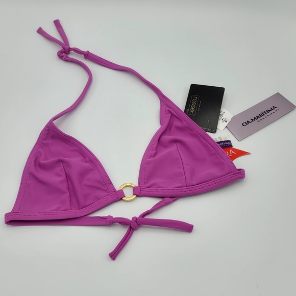 NWT Cia.Maritima Beachwear Triangle Top - Picture 2 of 10
